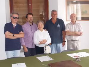 Marcello Giordani, Mauro Borzini, Angela Vinciguerra Faustini, Massimo Zanetta e Gianni Fioramonti